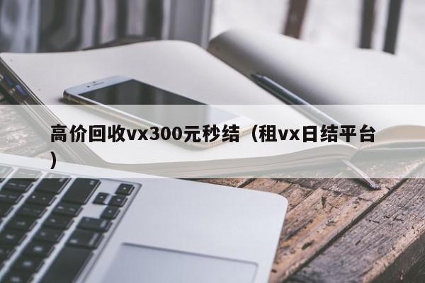 高价回收vx300元秒结（租vx日结平台）